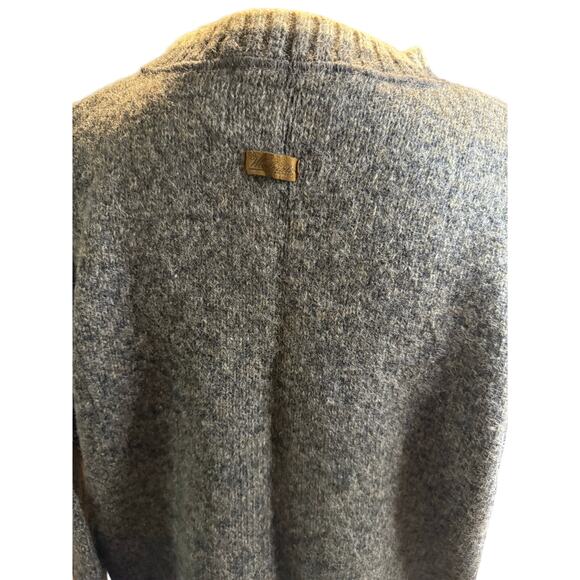 Woolrich Wool Sweater, Charcoal Mix Crewneck, Men's Size Large - Picture 5 of 8